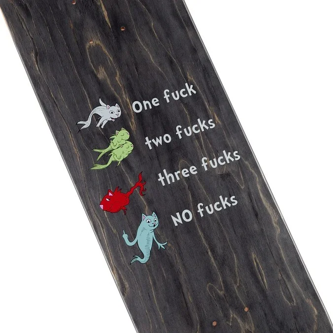 Дека Скейтборд RIPNDIP Down By The Seashore Board Black