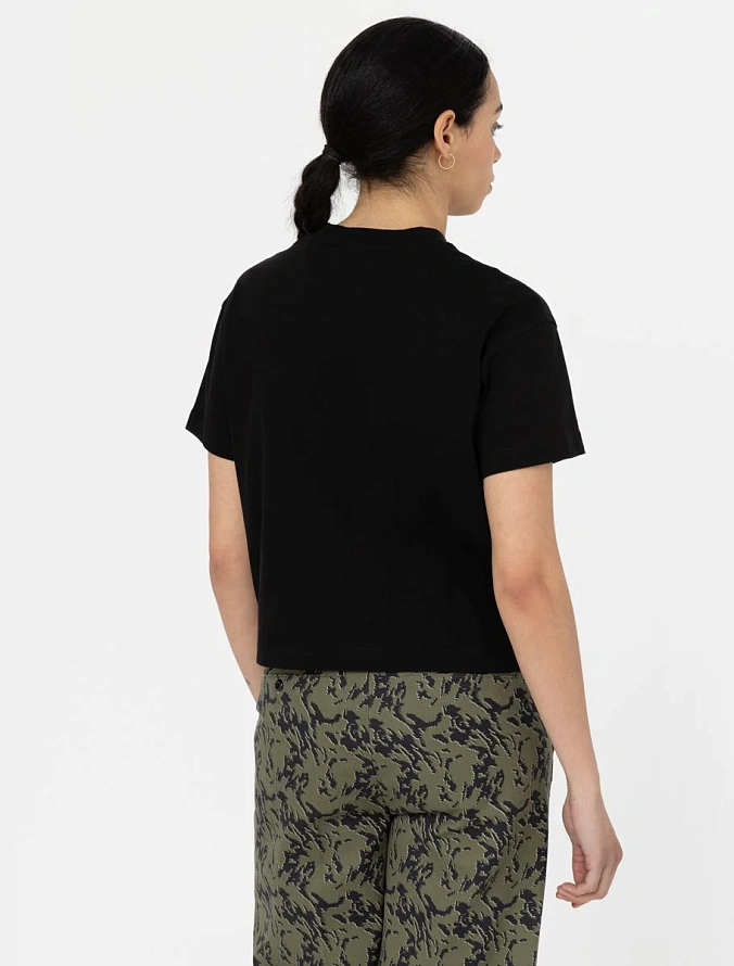 Футболка женская Dickies Oakport Boxy SS Tee Black