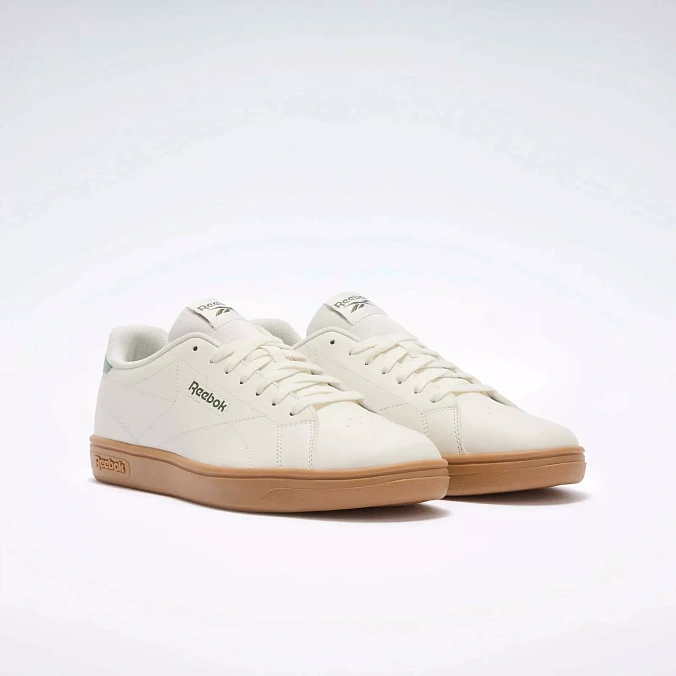 Кроссовки Reebok Court Clean Chalk/Chalk/Hybrid Green